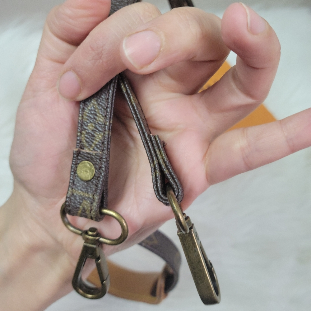 100% Authentic Louis Vuitton Monogram crossbody strap - Picture 11 of 13